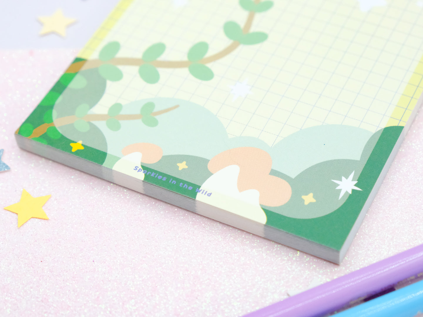 Sunlight Enchanted Forest A6 Note Pad