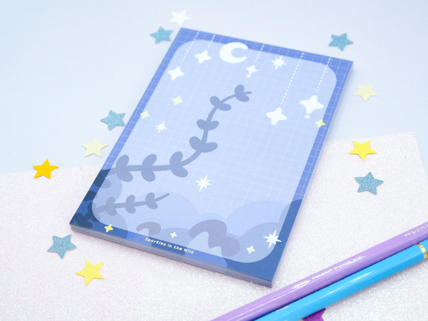 Nightfall Enchanted Forest A6 Note Pad
