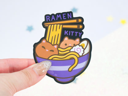 Ramen Kitty Sticker
