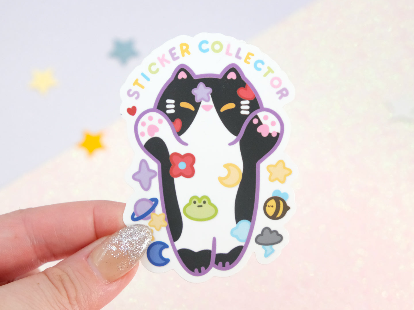 Sticker Collector Cat Sticker