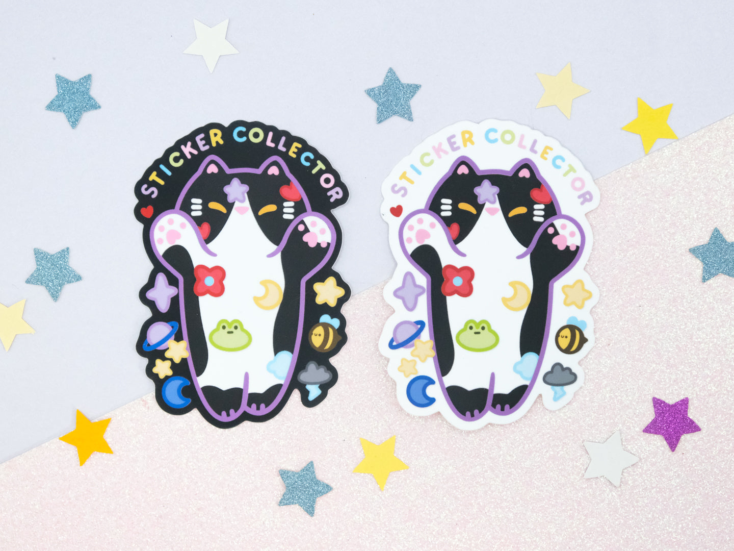 Sticker Collector Cat Sticker