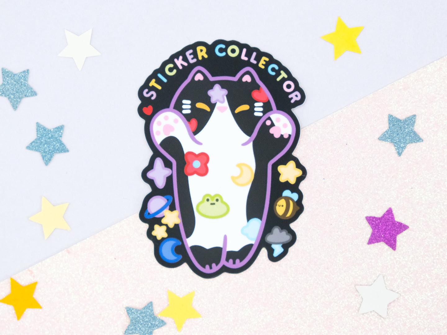 Sticker Collector Cat Sticker