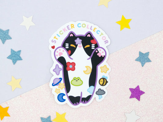 Sticker Collector Cat Sticker