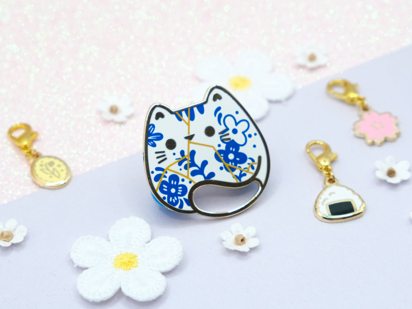 Pins Chat Kintsugi - Charm-ing Collection