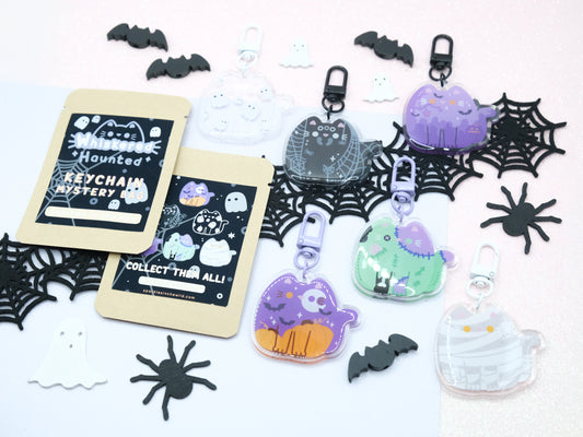 Whiskered Haunted - Halloween Limited Edition Keychain Mystery Bag