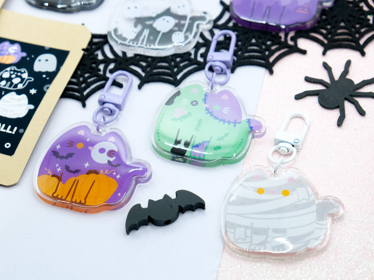 Whiskered Haunted - Halloween Limited Edition Keychain Mystery Bag