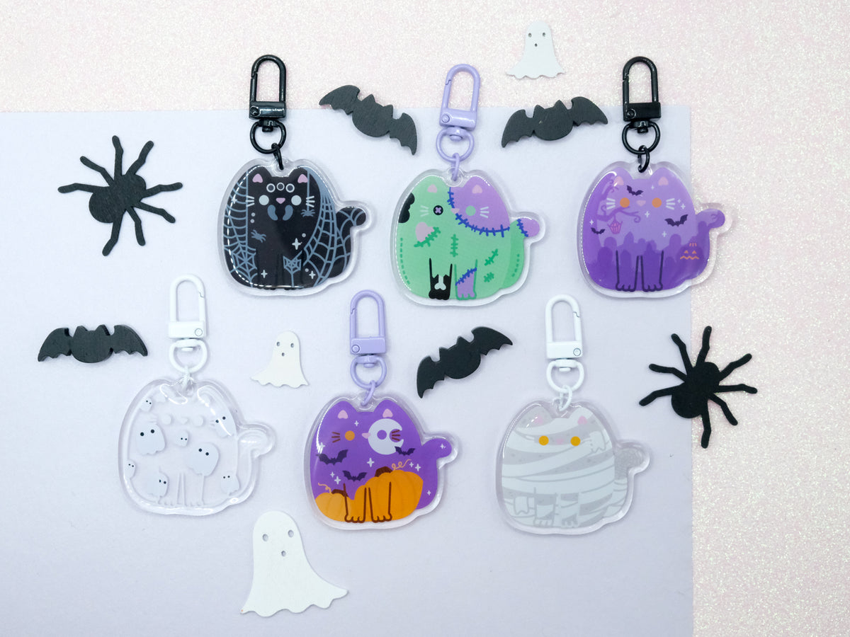 Whiskered Haunted - Halloween Limited Edition Keychain Mystery Bag
