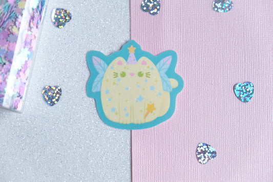 Fairy Cat Sticker - Whiskered Wonders Collection