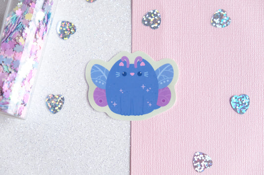 Pawterfly Butterfly Cat Sticker - Whiskered Wonders Collection