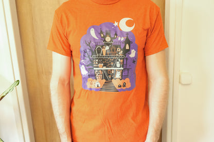 Cute Halloween Manor T-Shirt