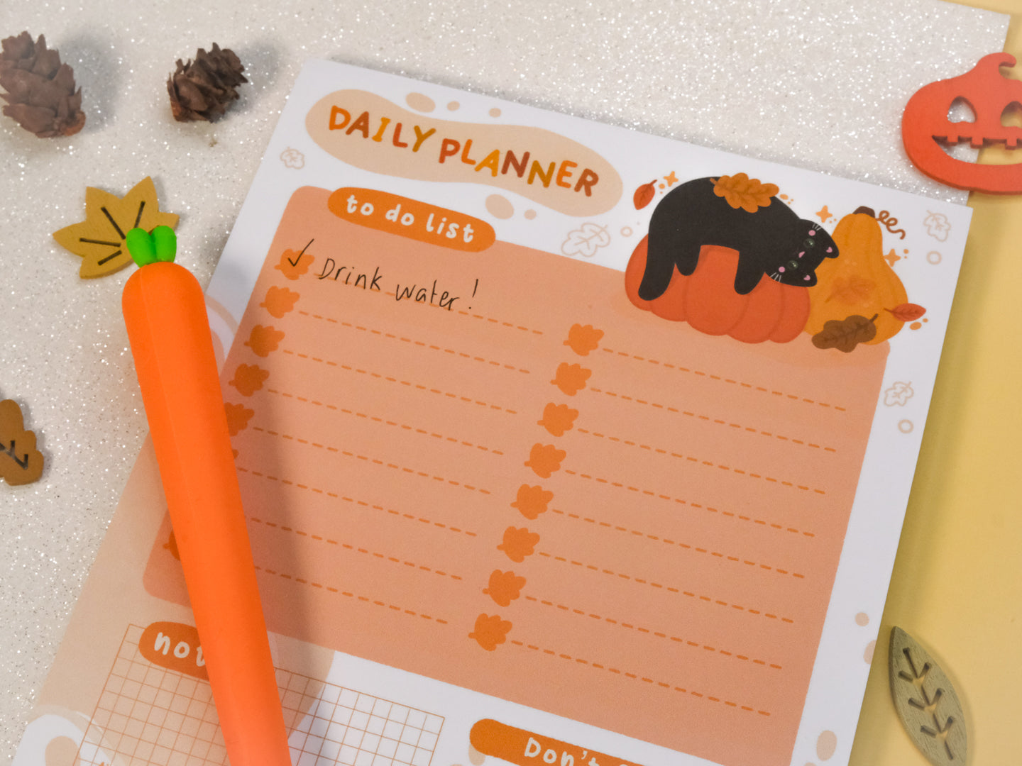 Pumpkin Season A5 Daily Planner