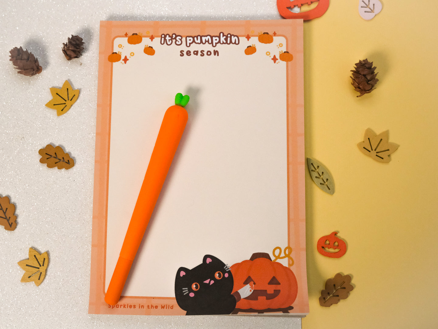 Pumpkin Season A5 Note Pad