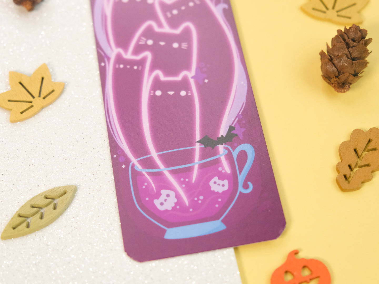 Cup of Ghost Bookmark