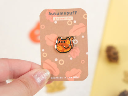 Mini Pins Chat Couleurs d'automne (ÉDITION LIMITÉE)