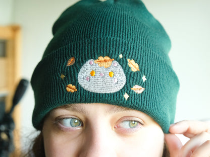 Autumn Forest Cat Beanie