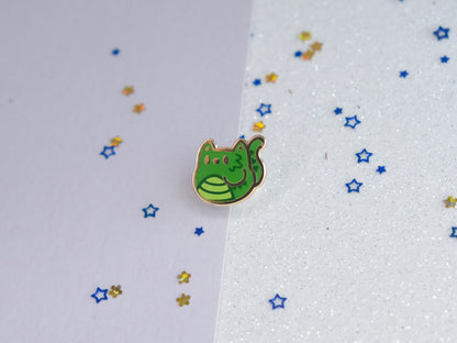 Tiny Dragon Mini Cute Cat Enamel Pin (LIMITED EDITION)