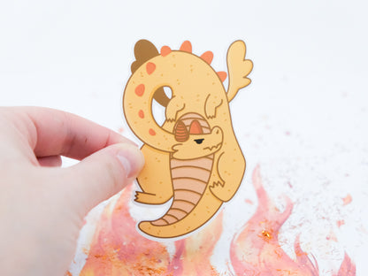 Feryndor The Infernal Dragon Sticker