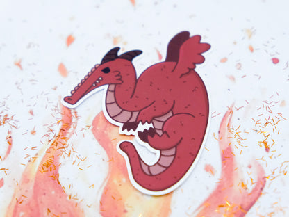 Drakvorr The Scourge Dragon Sticker