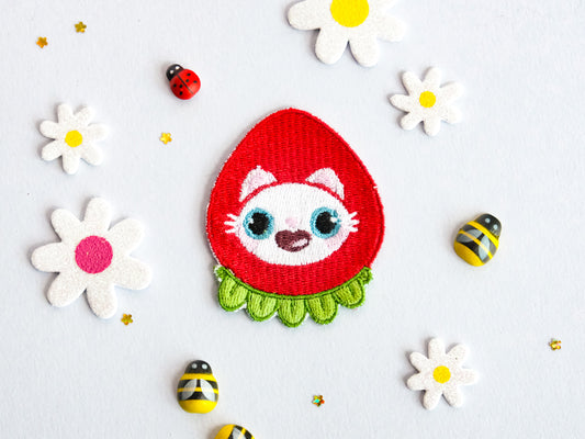 Patch Chat Fraise
