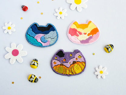 Patch chat lever du soleil