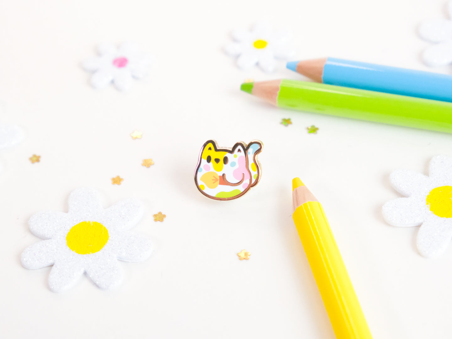 Mini Pins Chat Tiny Paint - Tinycats