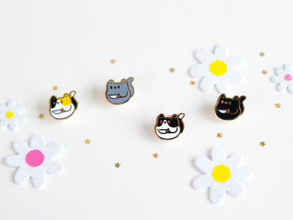 Mini Pins Chat Couteau - Tinycats