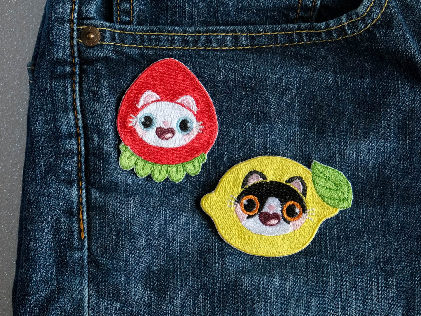 Patch Chat Fraise