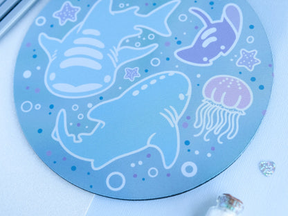 Pastel Ocean Mousepad