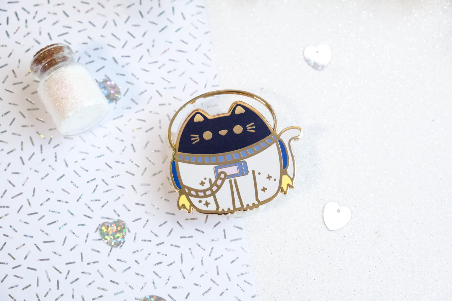 Pins Spacecat - Collection Whiskered Wonders