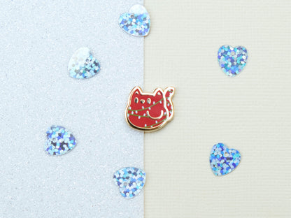 LIMITED EDITION - Mini Pin Hard Enamel Cute Cat Pastel Colors Board Filler