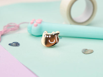 Mini Pin Hard Enamel Cute Cat Pastel Colors Board Filler perfect gift for cat lover