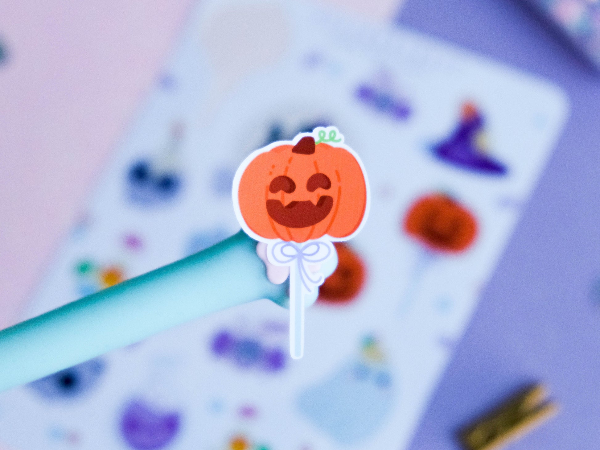 Stickersheet Kawaii Spooky Season - Stickersheet Halloween - Planner Stickers - Scrapbook Stickers - Set of Sticker for Bullet Journal